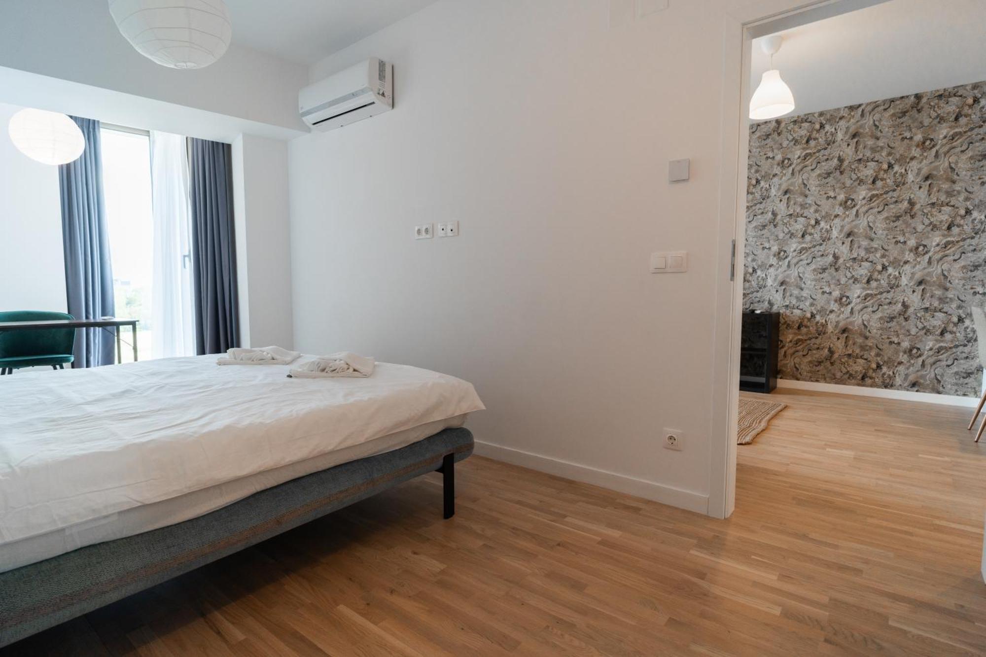 Lagoon Park Apartments With Beach View Bucareste Exterior foto