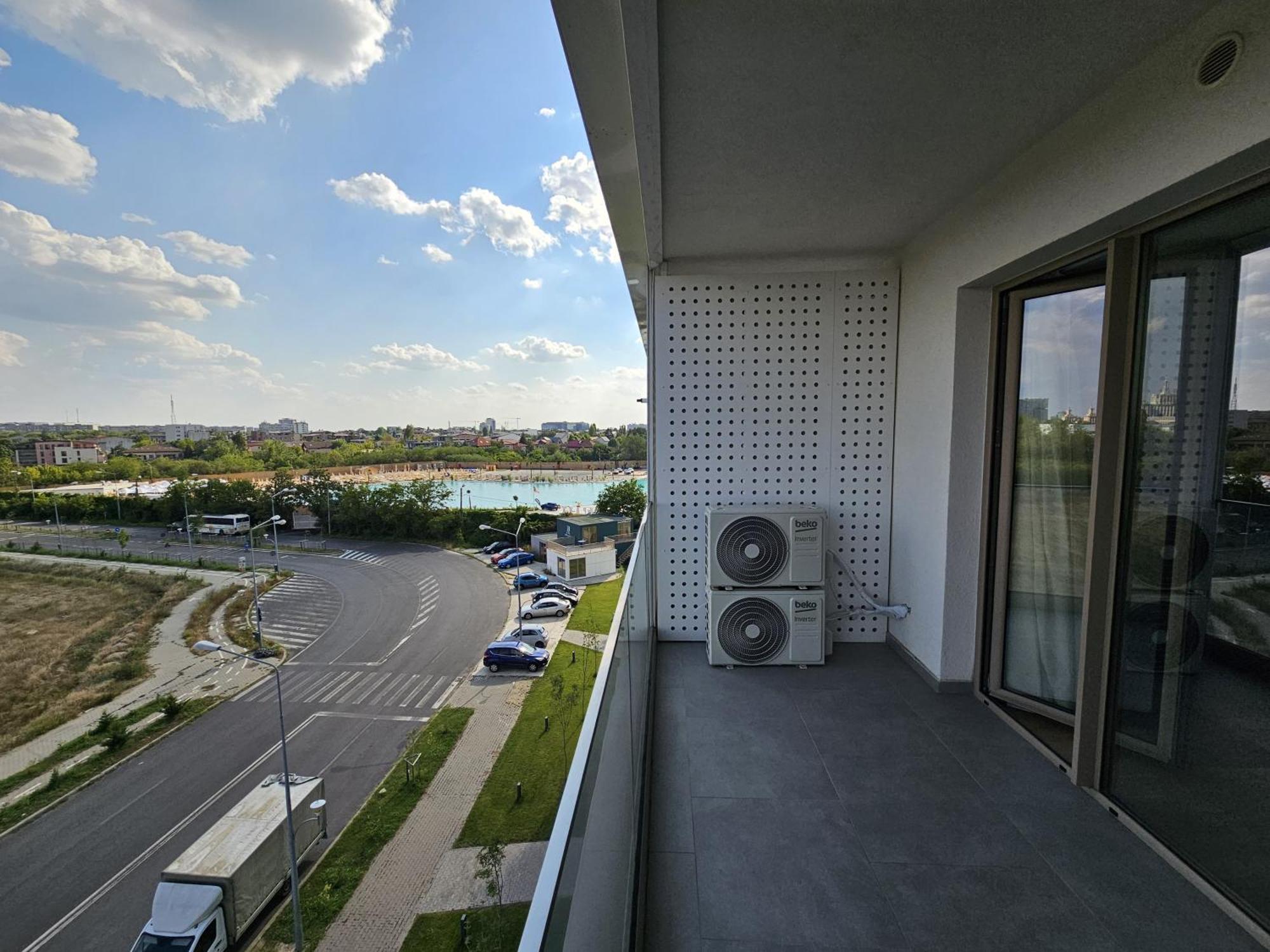 Lagoon Park Apartments With Beach View Bucareste Exterior foto